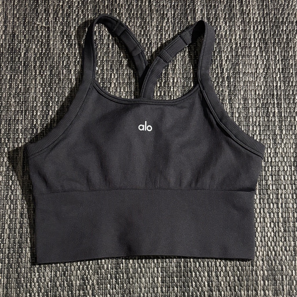 ALO Yoga Black Tank Top